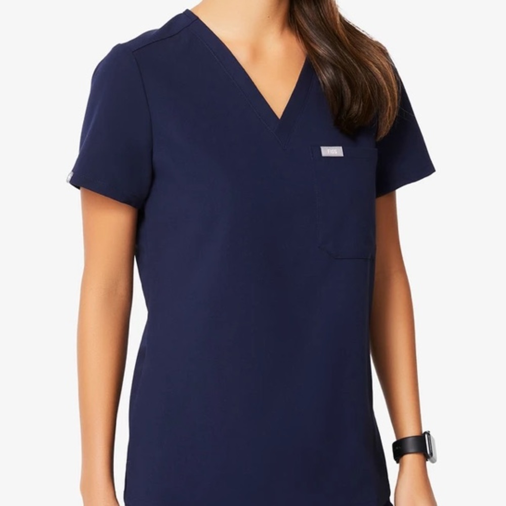 Figs Scrubs Navy Blue